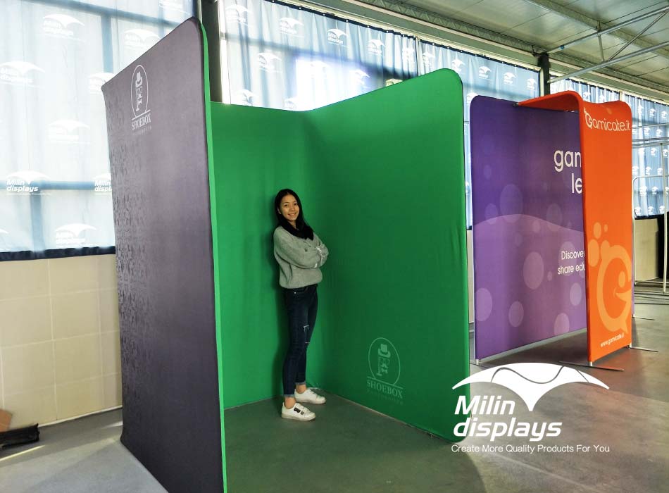photo booth，mirror booth，mirror photo booth ,Tension Fabric Displays, Trade Show Displays， Backdrops backdrop stand， Exhibition booth.