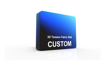 3D Tension Fabric Wall alternate view 3 for form and artwork review