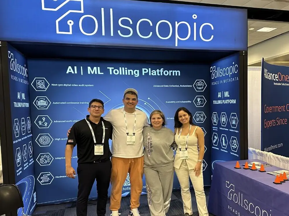 Tollscopic backlit booth at IBTTA