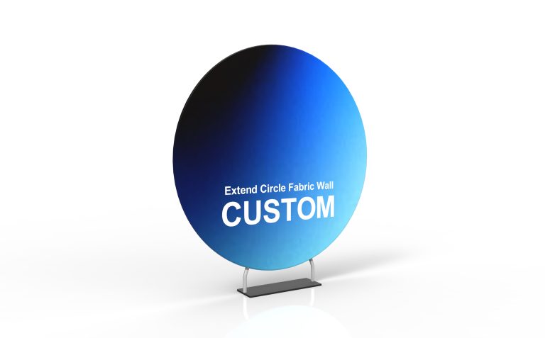 Extend Circle Fabric Wall