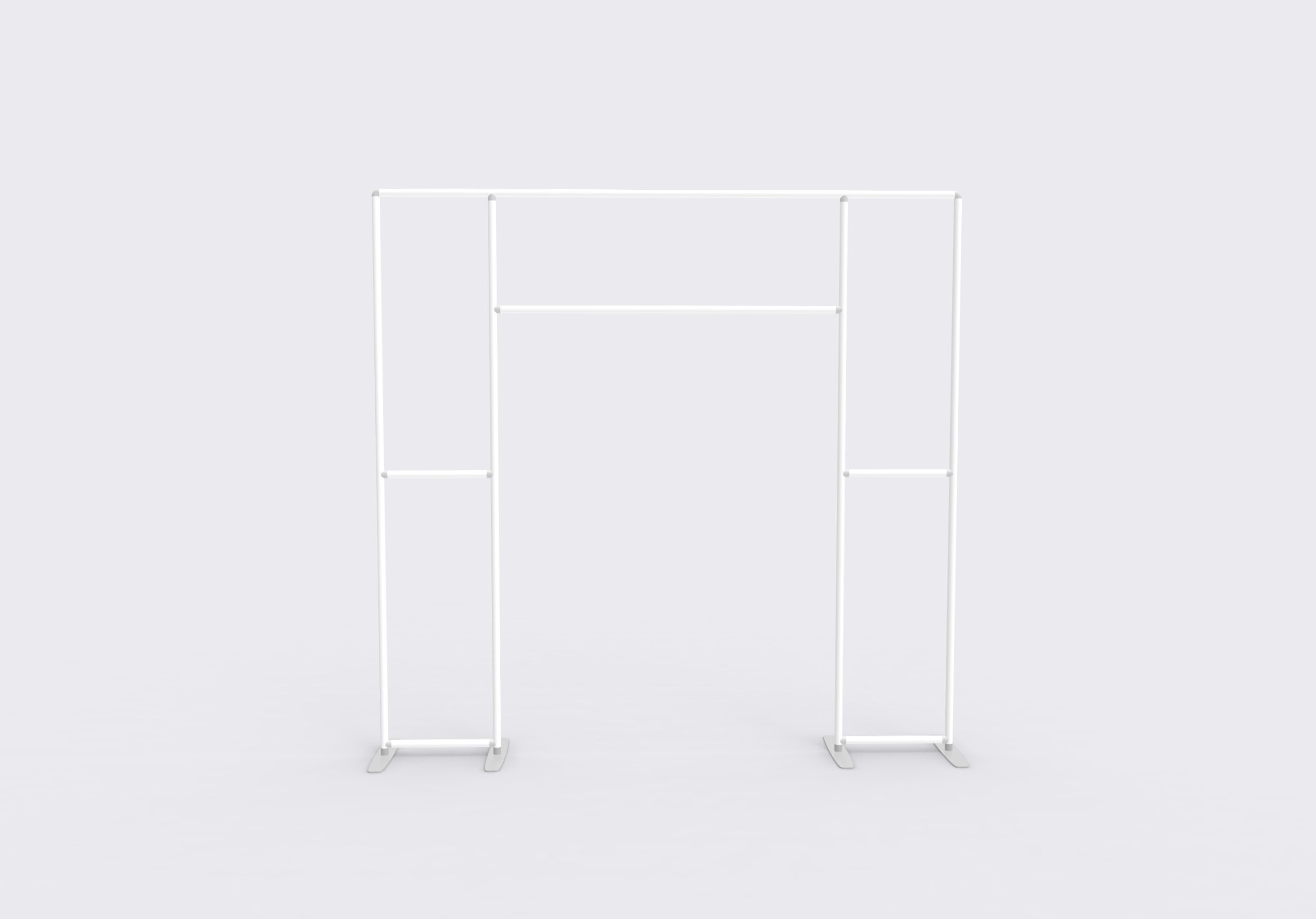 Full Open Square Arch 02 product view showing the orthogonal form