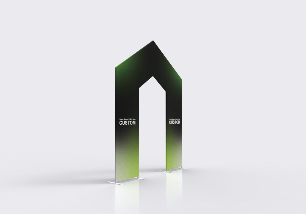 House Shaped Fabric Arch