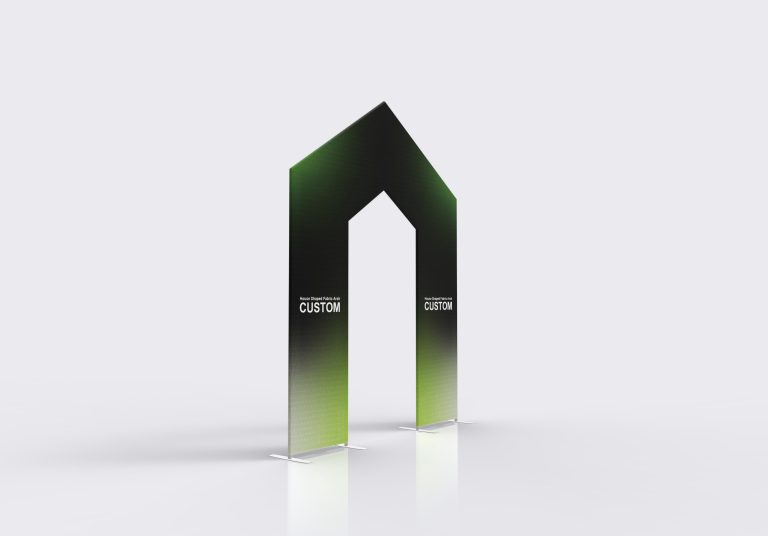 House Shaped Fabric Arch