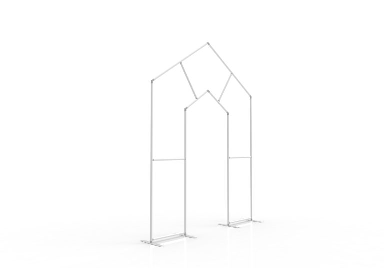 House Shaped Fabric Arch