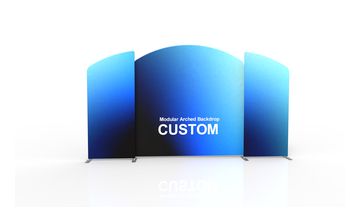 Modular Arched Backdrop alternate view 3 for form and artwork review