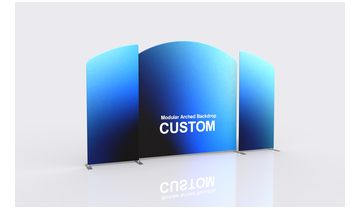 Modular Arched Backdrop alternate view 2 for form and artwork review