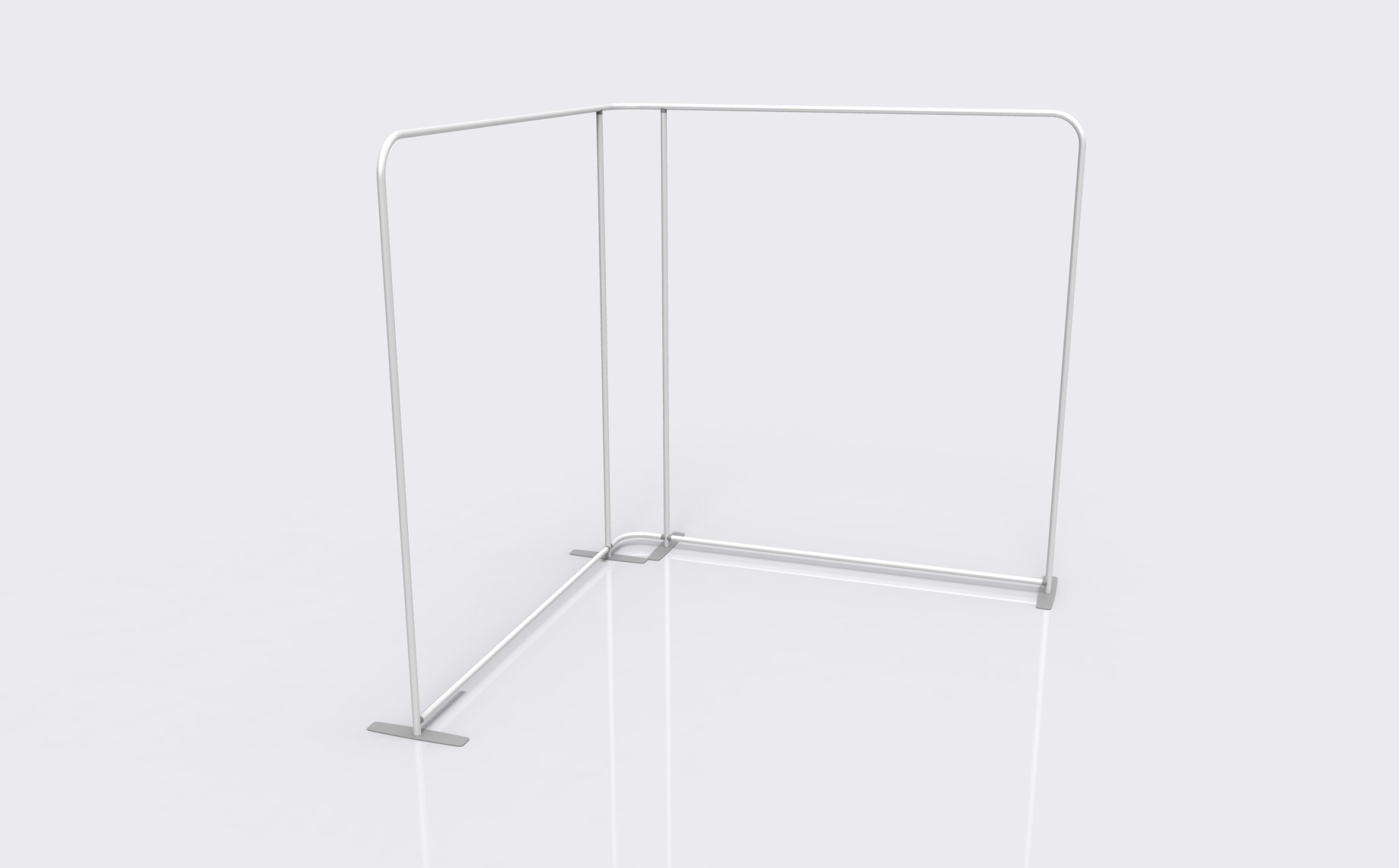 Modular Tension Fabric Display 01 frame or inspection view