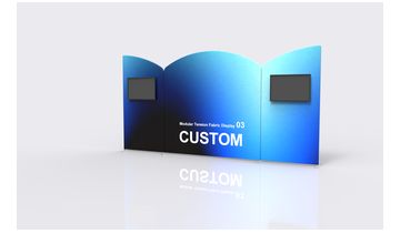 Modular Tension Fabric Display 03 alternate view 3 for form and artwork review