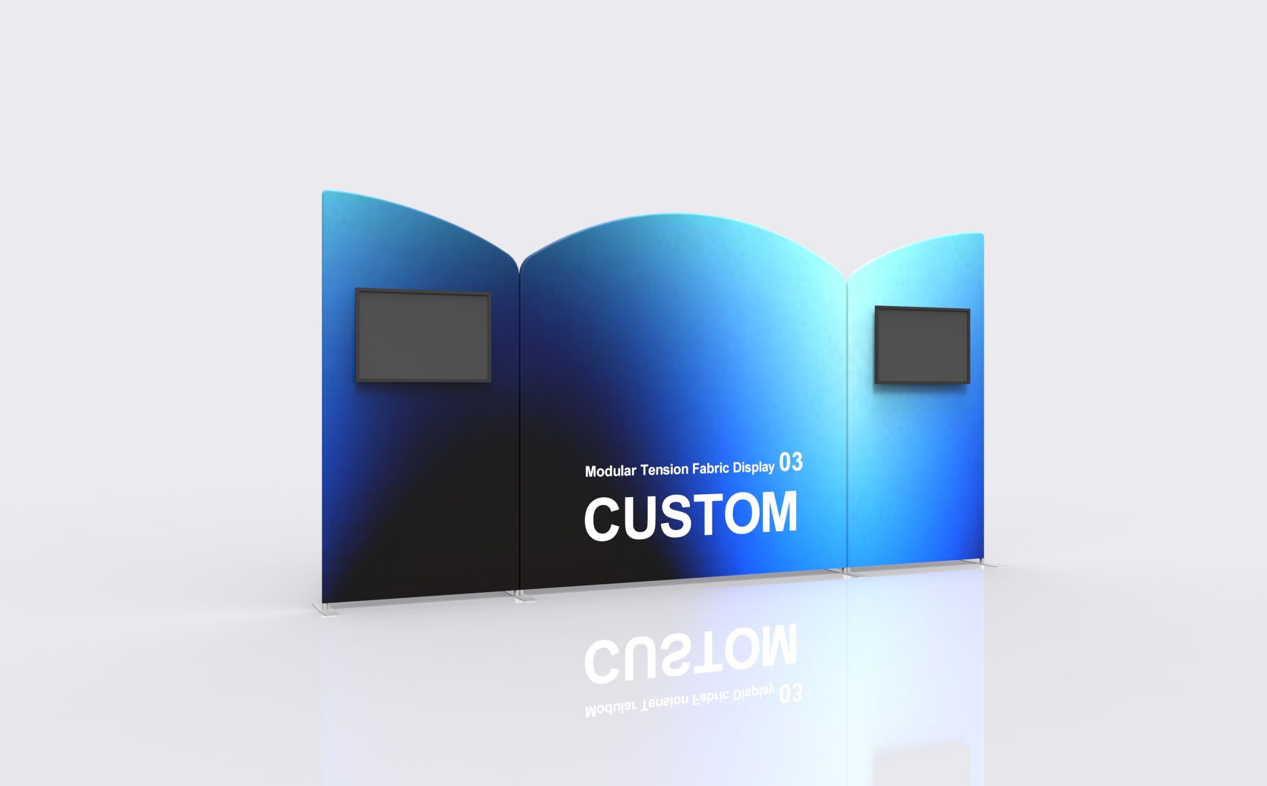 Modular Tension Fabric Display 03 alternate view 2 for form and artwork review