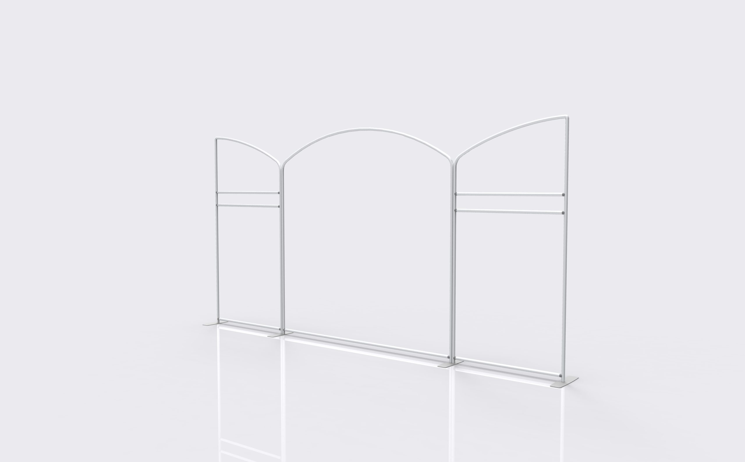 Modular Tension Fabric Display 03 product view showing the modular arrangement