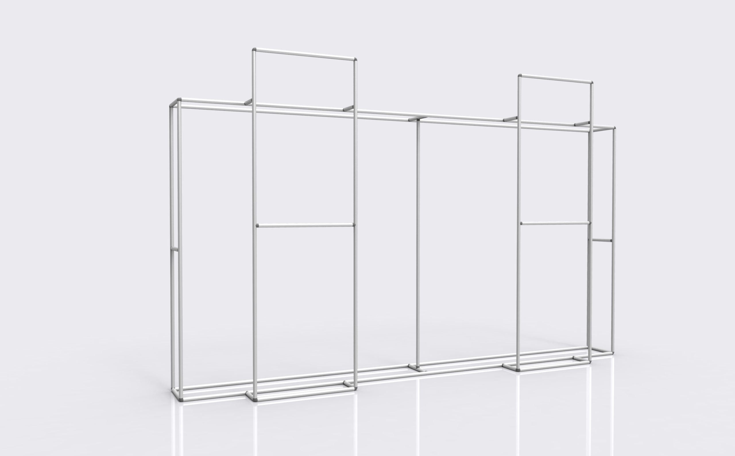 Modular Tension Fabric Display 05 product view showing the modular arrangement
