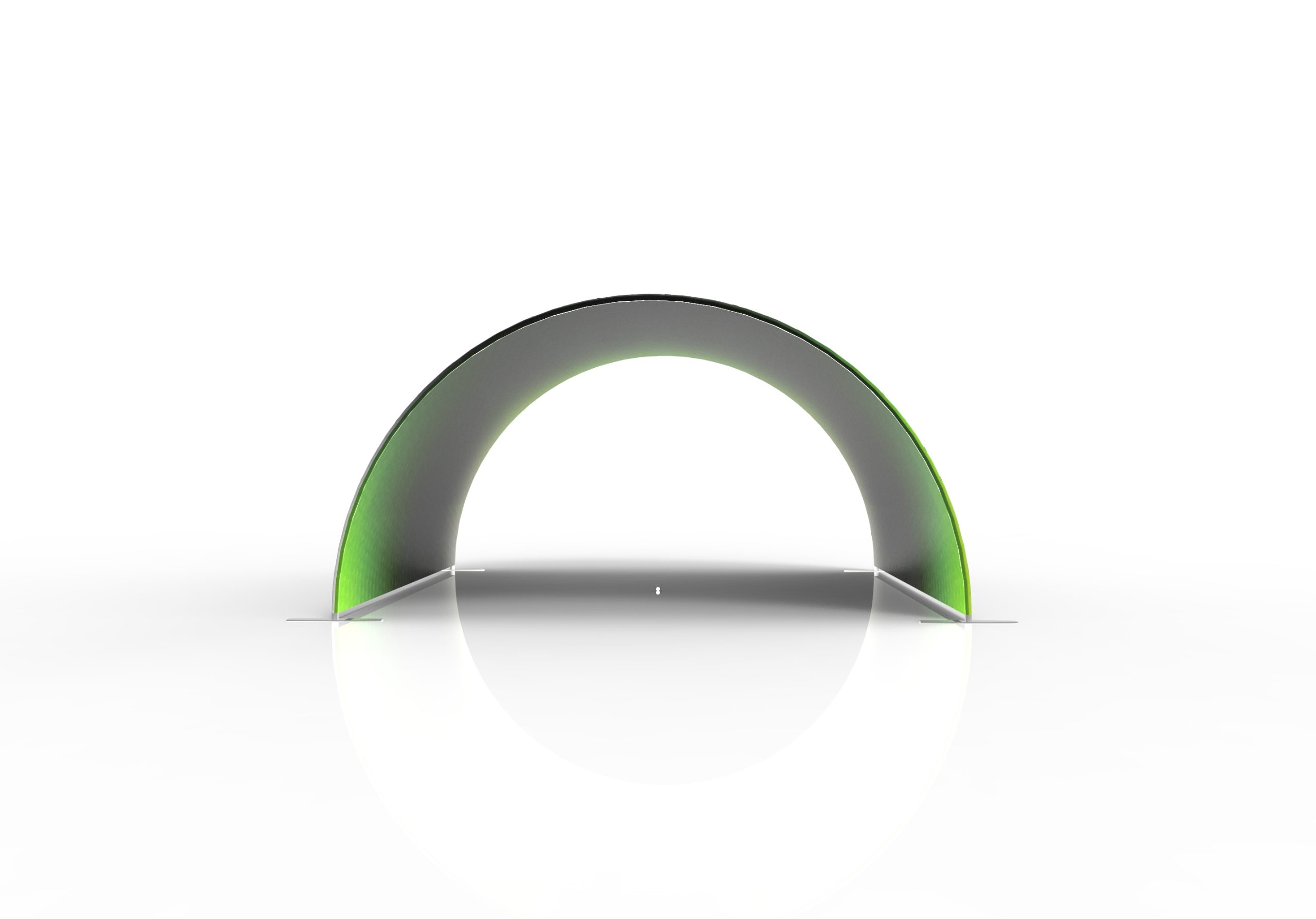 N-Shaped Fabric Arch 01 alternate view 1 for form and artwork review