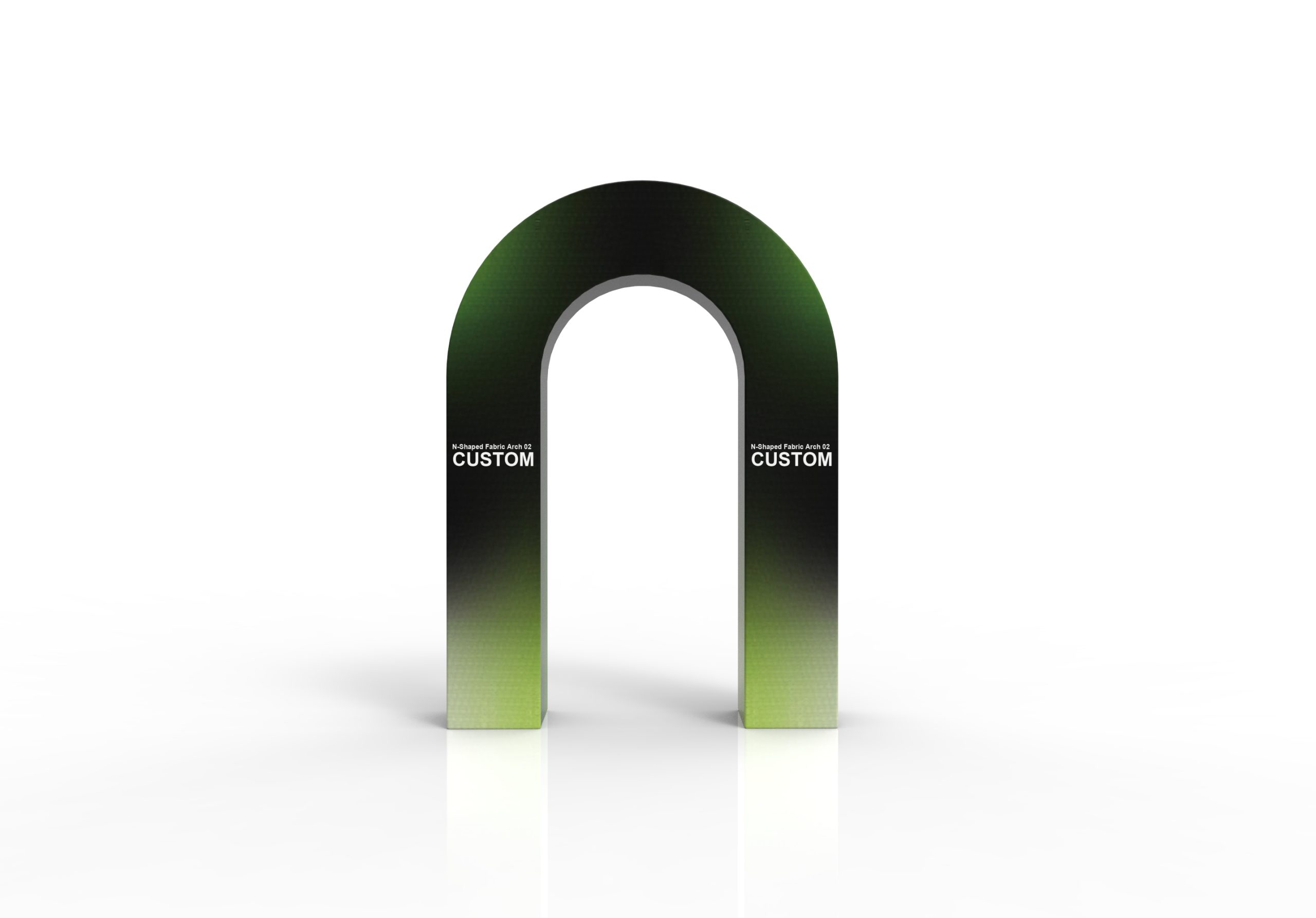 N-Shaped Fabric Arch 02 frame or inspection view