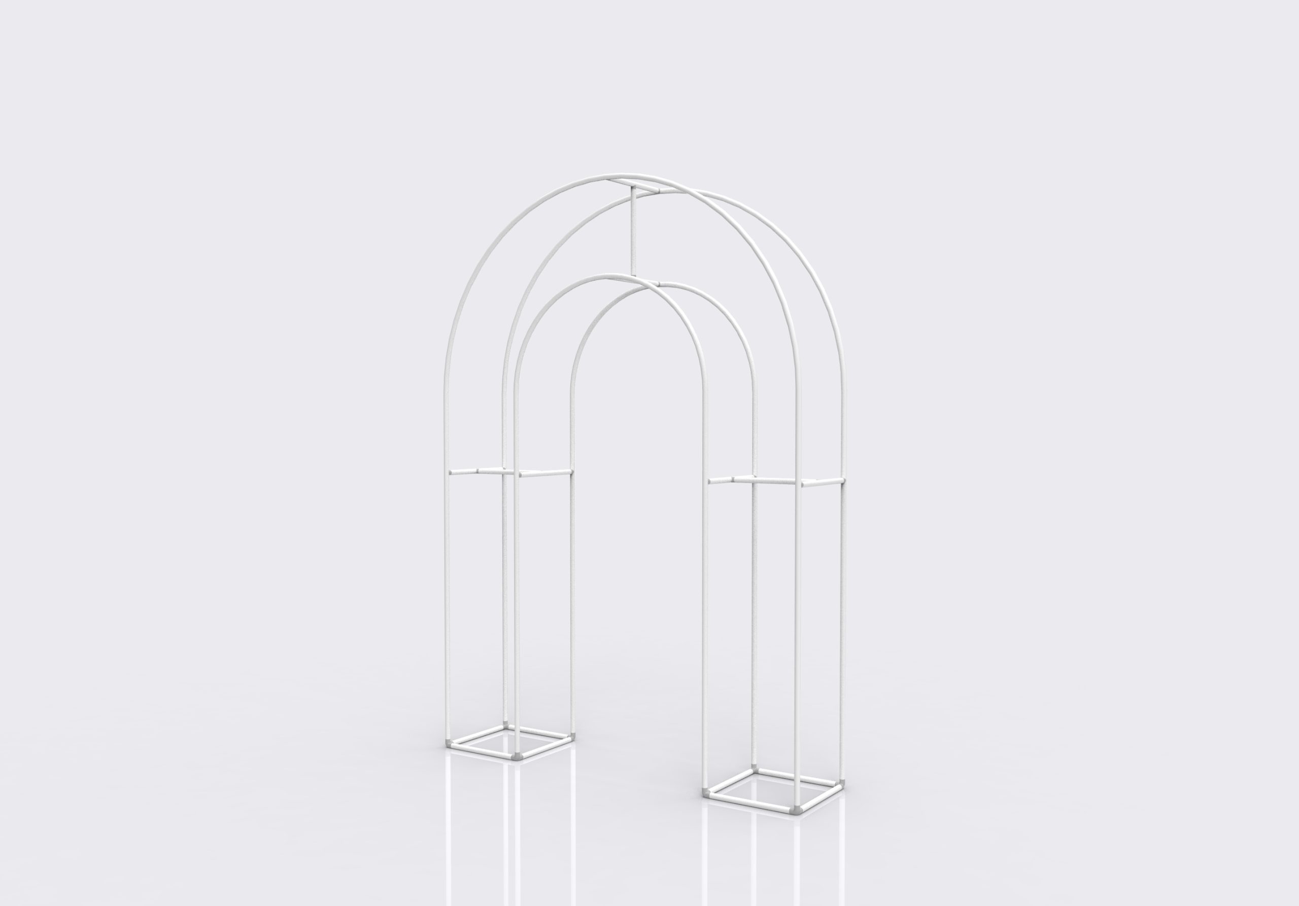 N-Shaped Fabric Arch 02 product view showing the arched opening