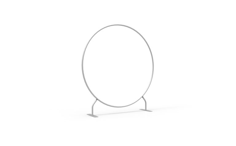 Round-Shaped Fabric Wall