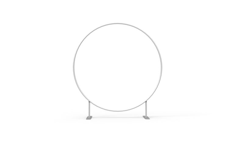 Round-Shaped Fabric Wall