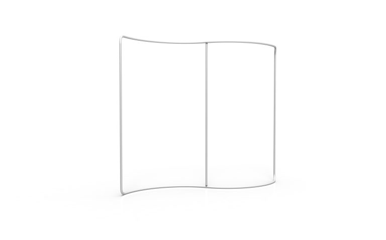 S-Shaped Curved Fabric Wall 01