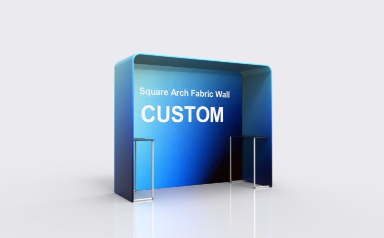 Square Arch Fabric Wall