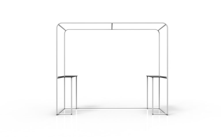 Square Arch Fabric Wall