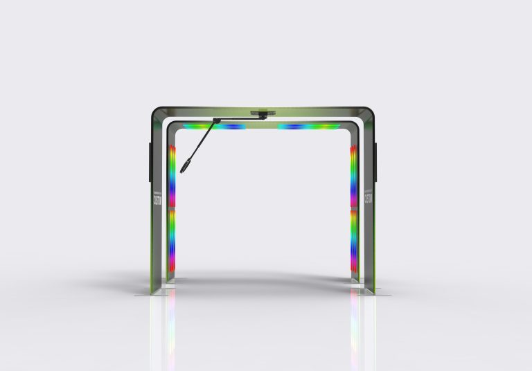 Square-Shaped Fabric Arch 01