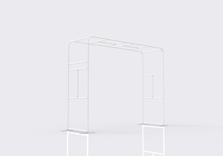 Square-Shaped Fabric Arch 01