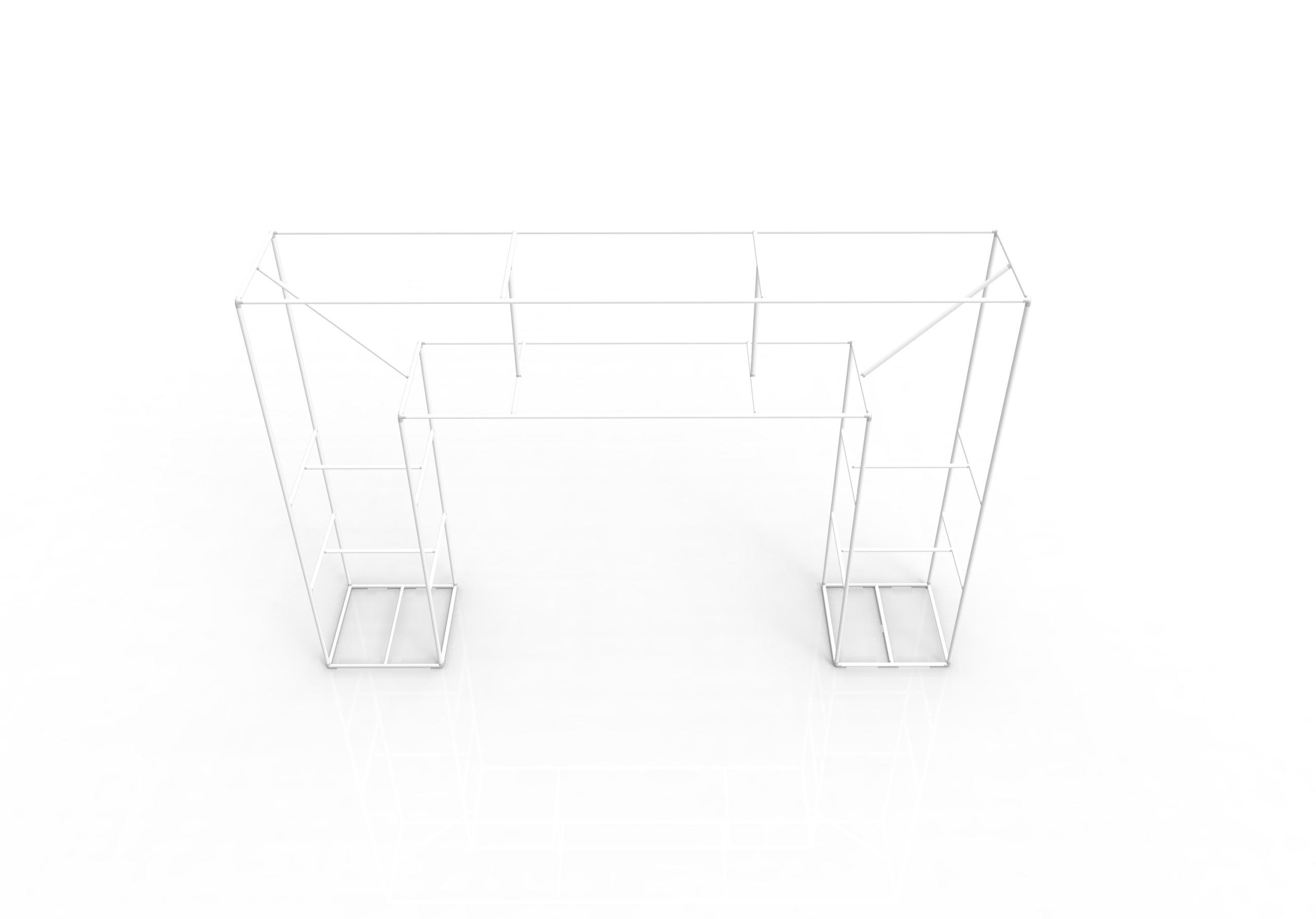 Square-Shaped Fabric Arch 02 alternate view 2 for form and artwork review