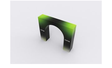 Square-Shaped Fabric Arch 03