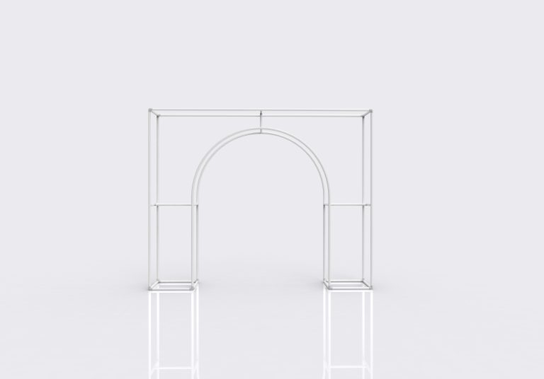Square-Shaped Fabric Arch 03