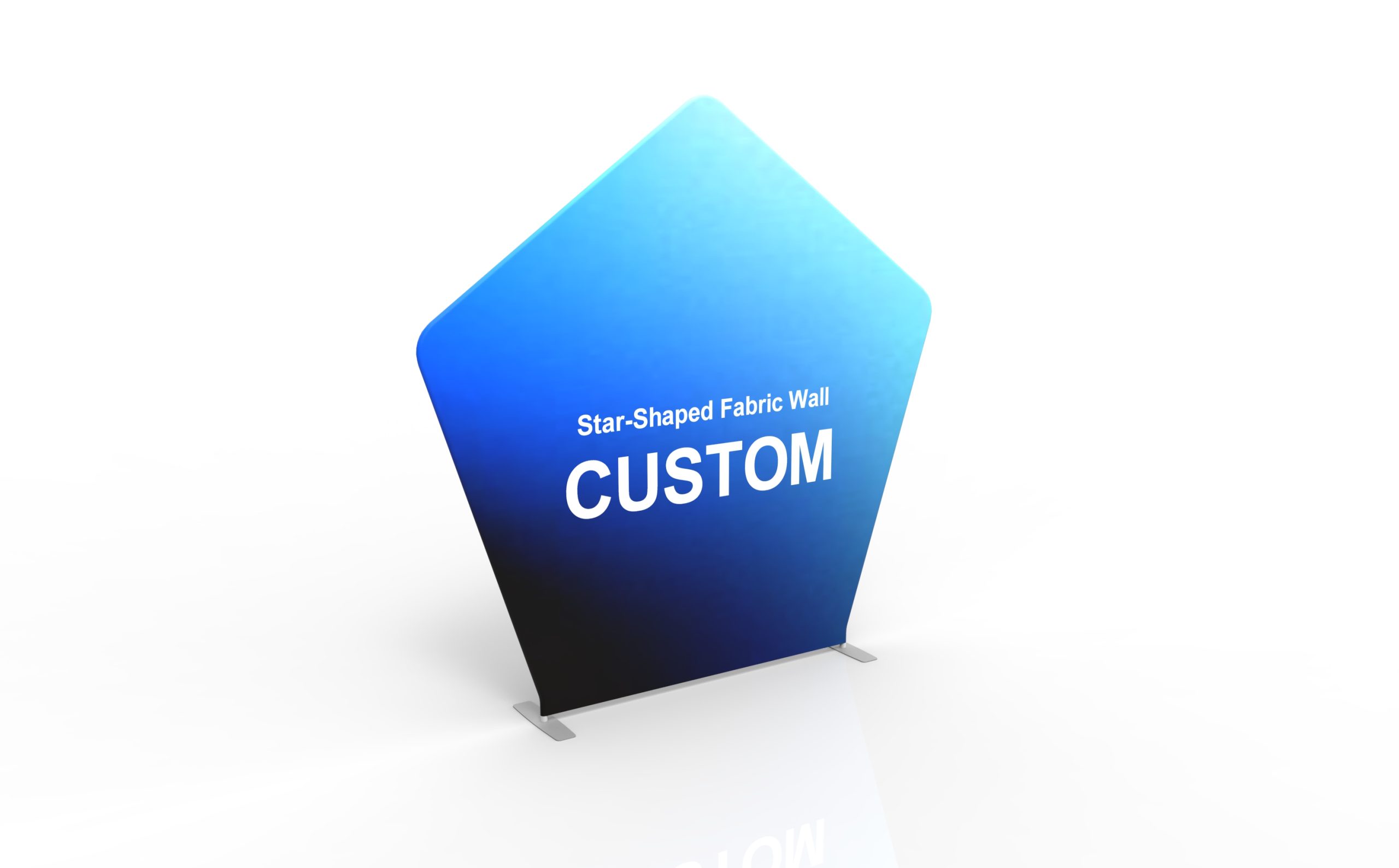 Star-Shaped Fabric Wall alternate view 1 for form and artwork review