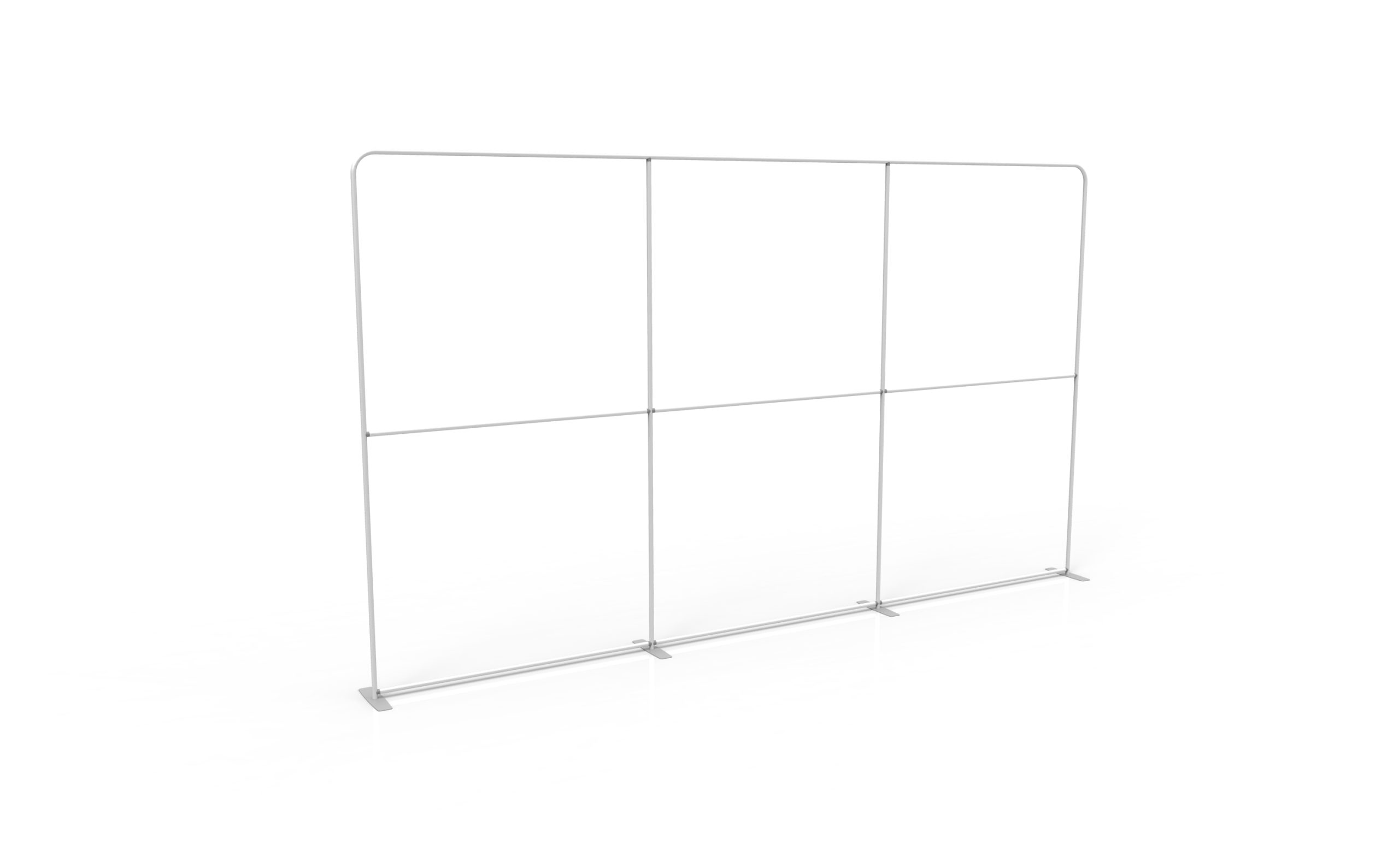 Straight Tension Fabric Wall product view showing the straight face