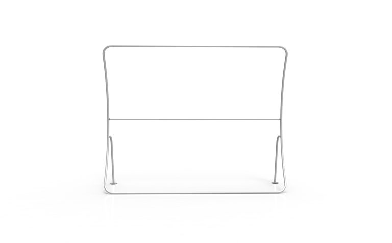 U-Shaped Curved Fabric Wall