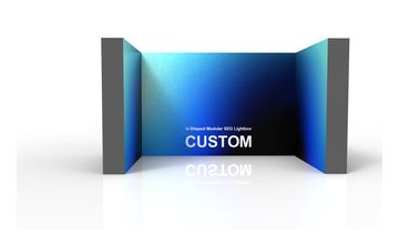 U-Shaped Modular SEG Lightbox alternate view 3 for form and artwork review