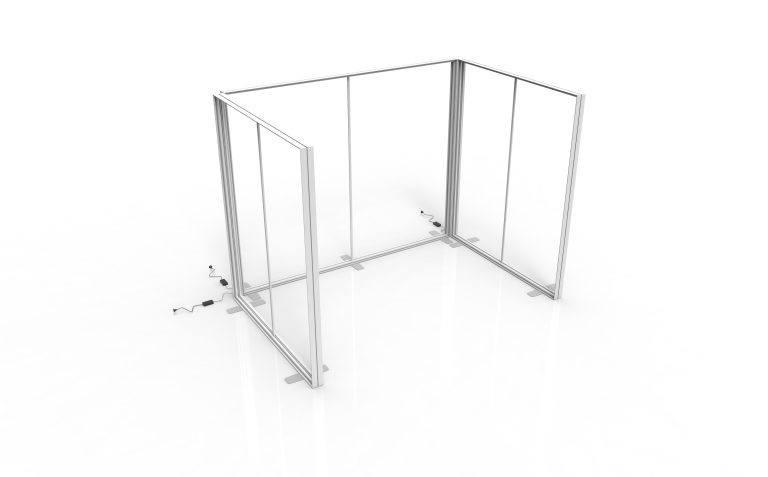 U-Shaped Modular SEG Lightbox