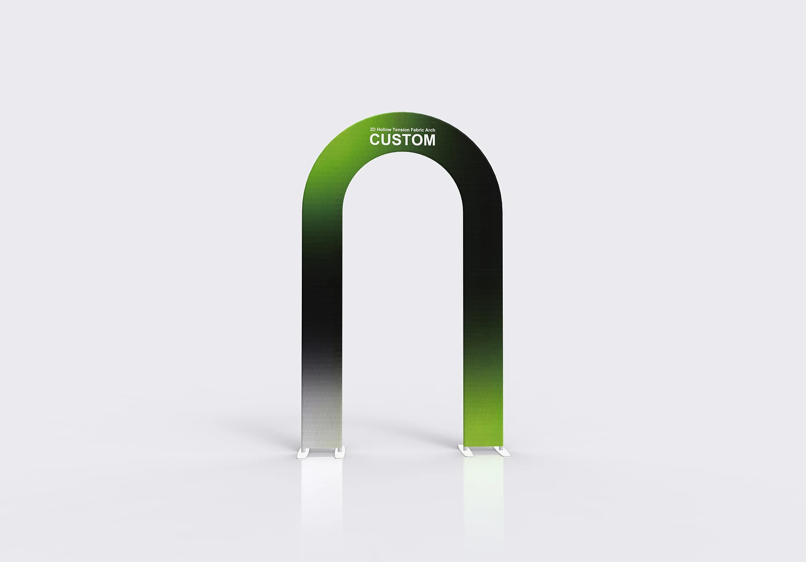 2D Hollow Tension Fabric Arch alternate view 3 for form and artwork review