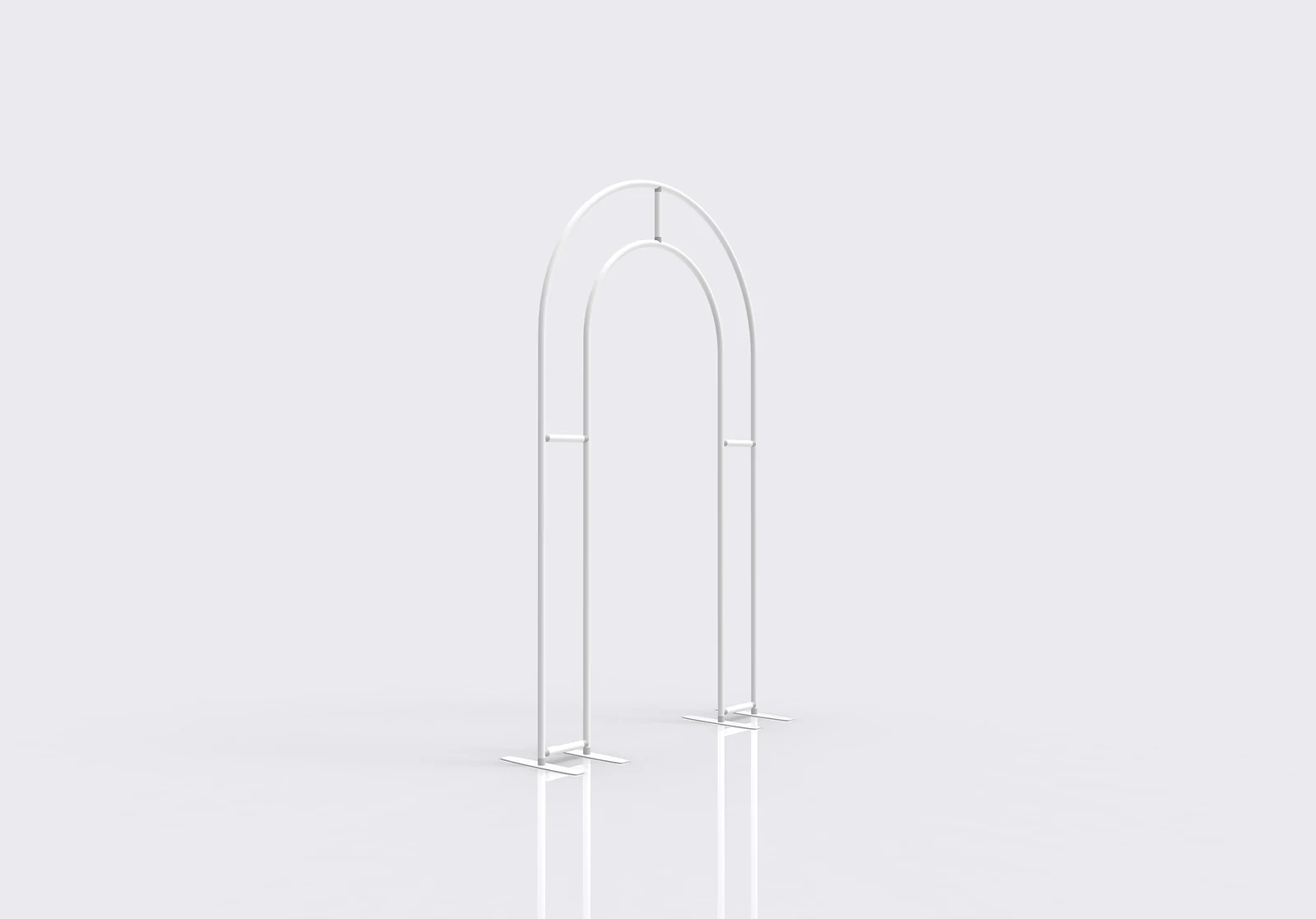 2D Hollow Tension Fabric Arch product view showing the arched opening