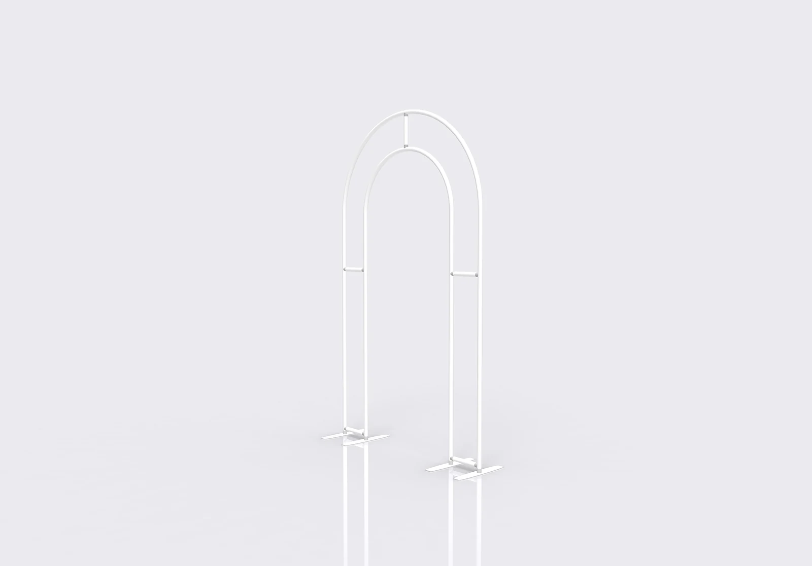 2D Hollow Tension Fabric Arch alternate view 1 for form and artwork review