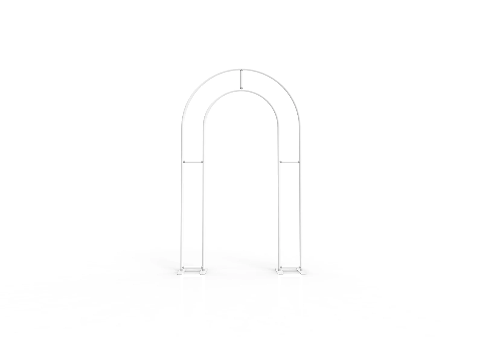 2D Hollow Tension Fabric Arch alternate view 2 for form and artwork review