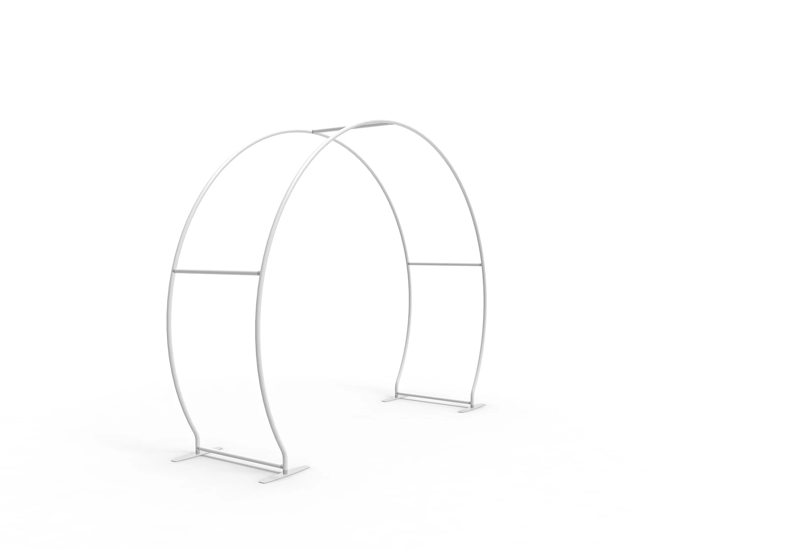 C-Shaped Fabric Arch 01 alternate view 2 for form and artwork review