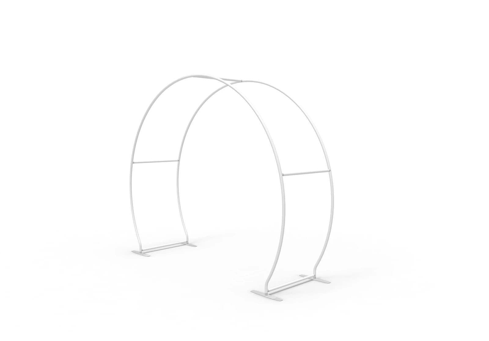 C-Shaped Fabric Arch 01 alternate view 3 for form and artwork review