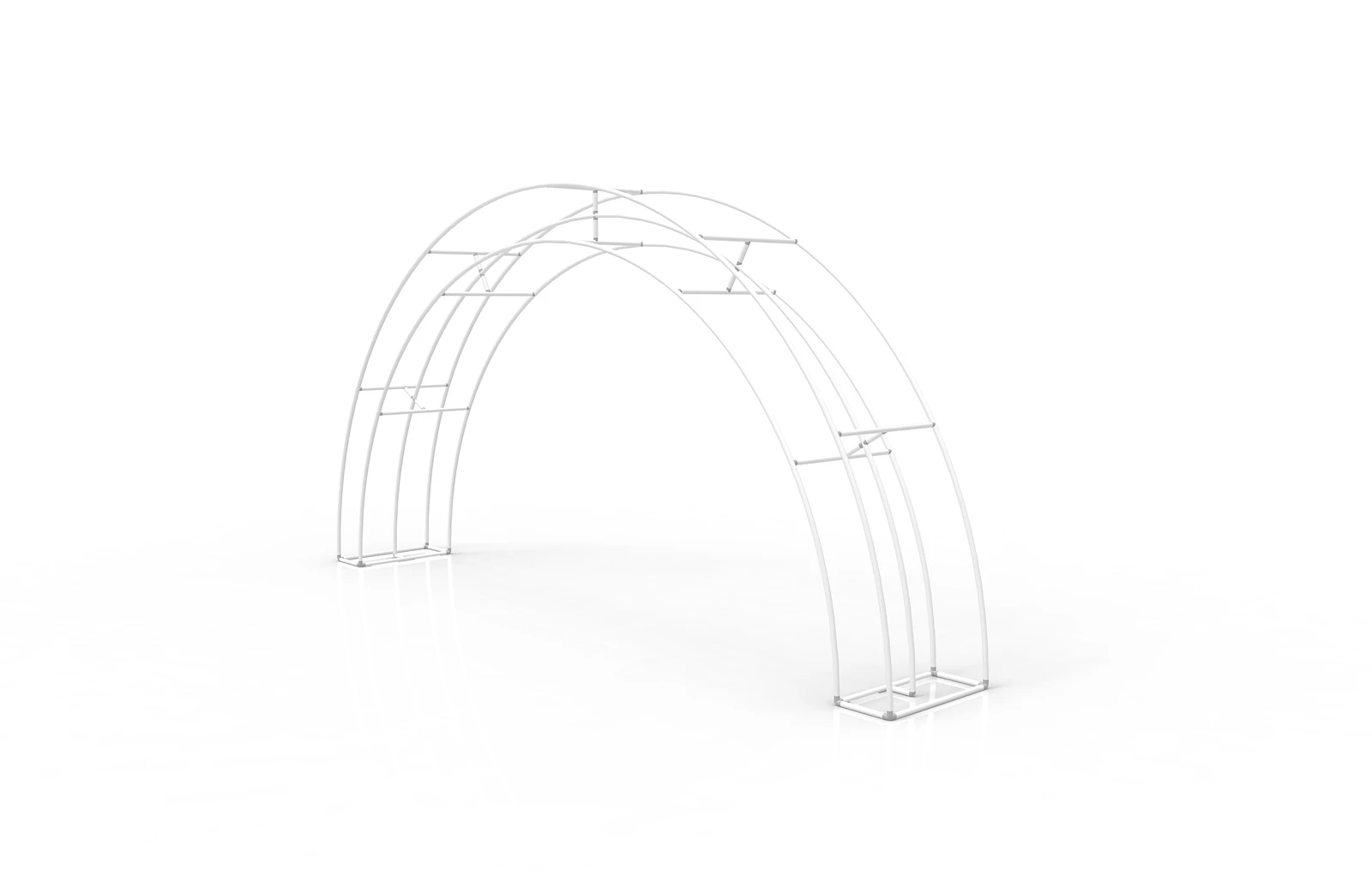 C-Shaped Fabric Arch 02 product view showing the c-shaped opening