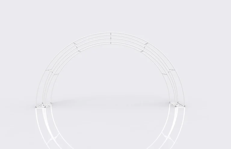 C-Shaped Fabric Arch 02