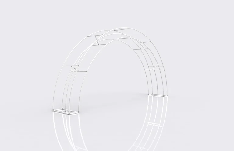C-Shaped Fabric Arch 02