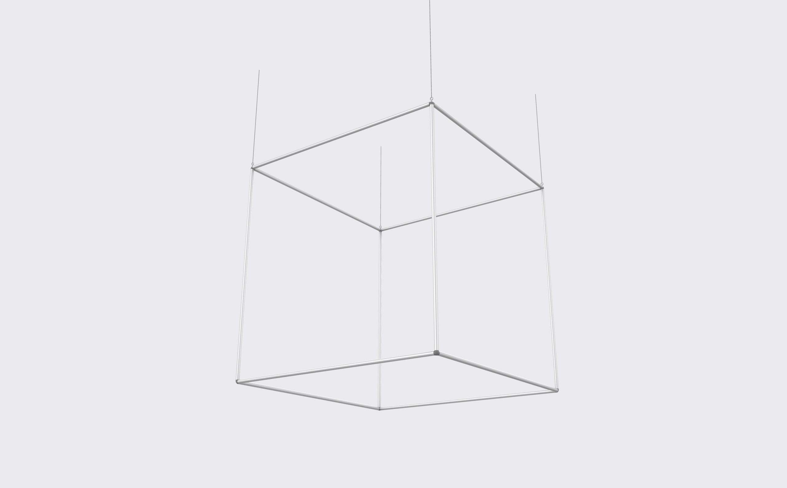 Cubic Lightbox Hanging Banner alternate view 3 for form and artwork review