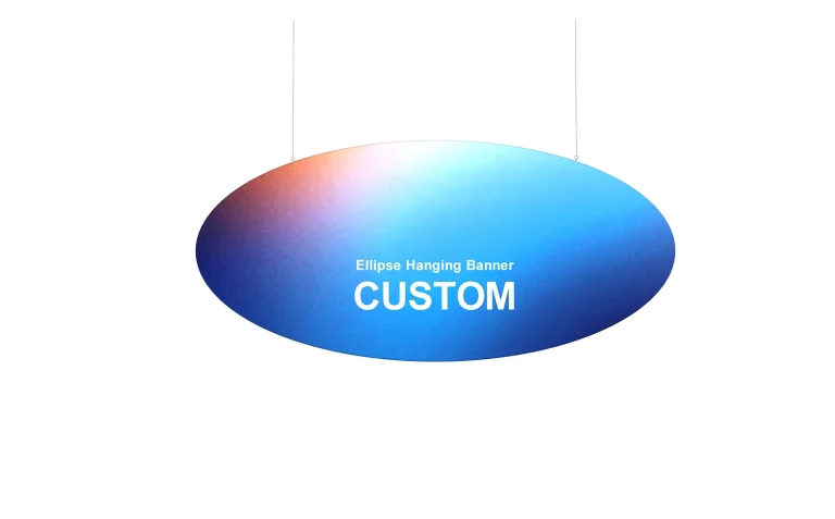 Ellipse Hanging Banner