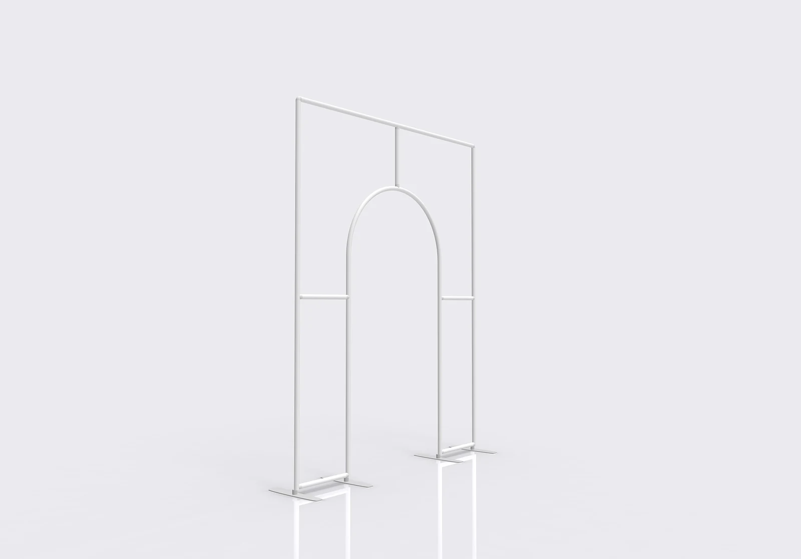 Full Open Square Arch 01 product view showing the orthogonal form