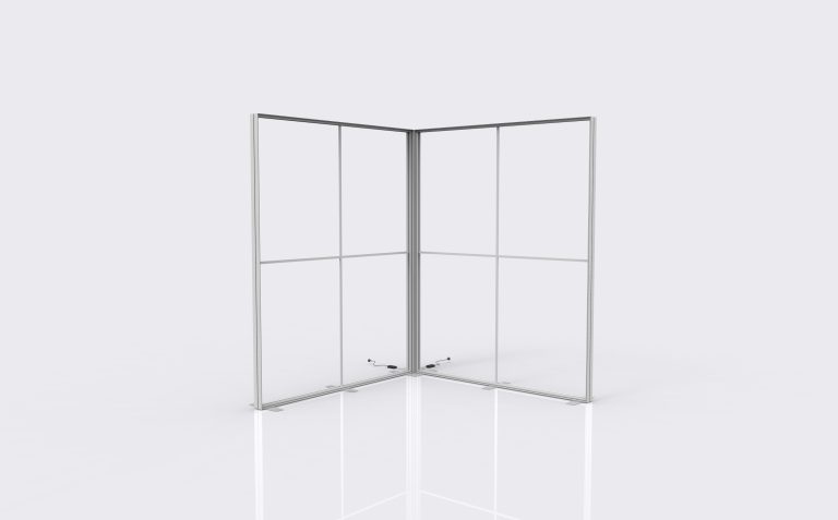 L-Shaped Modular SEG Lightbox