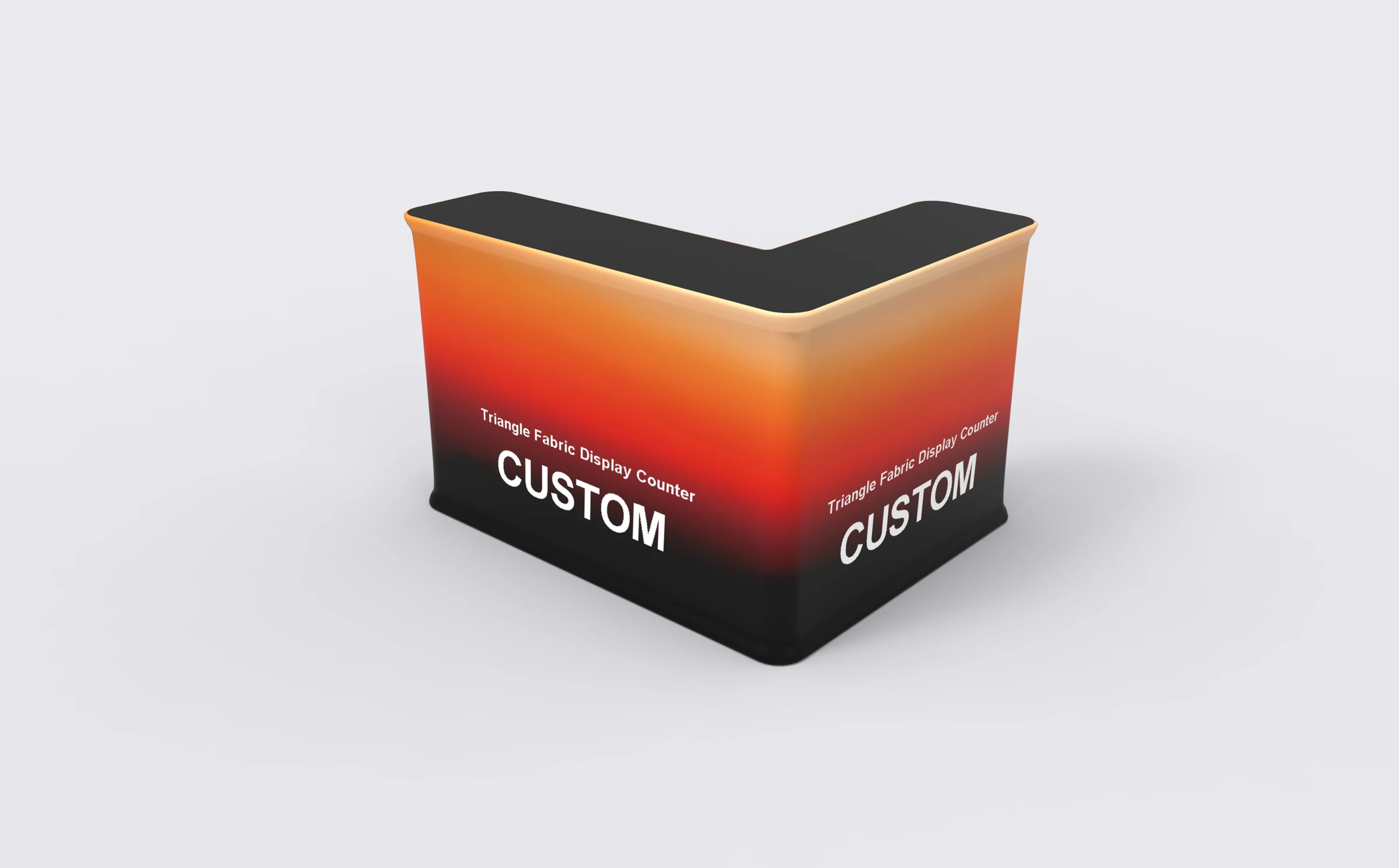 L-shaped Reception Counter side product view