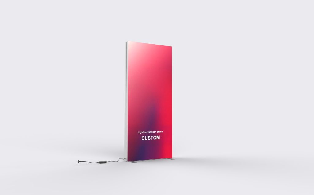 Double-Layer Tension Fabric Banner Stand