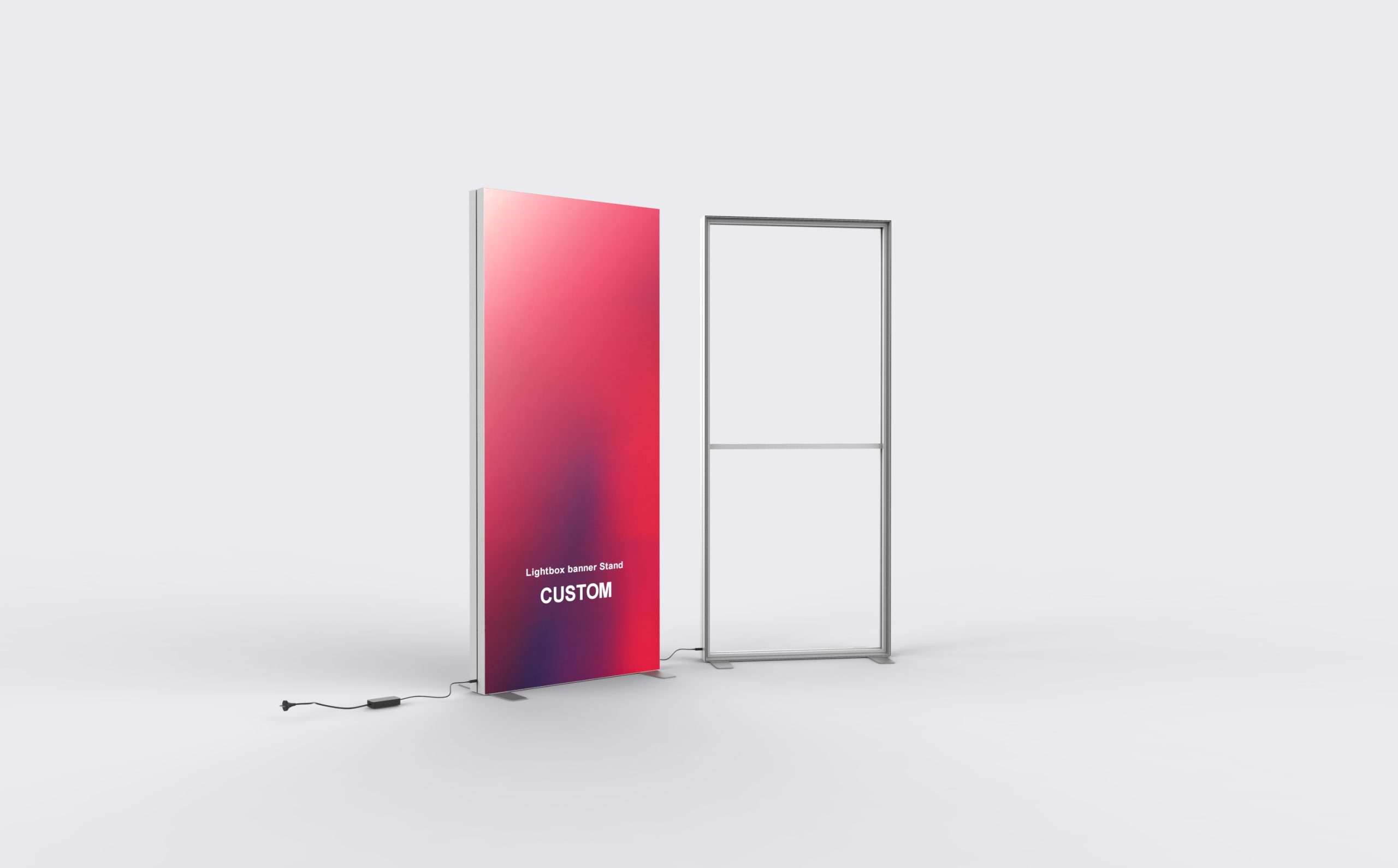 Double-Layer Tension Fabric Banner Stand product view