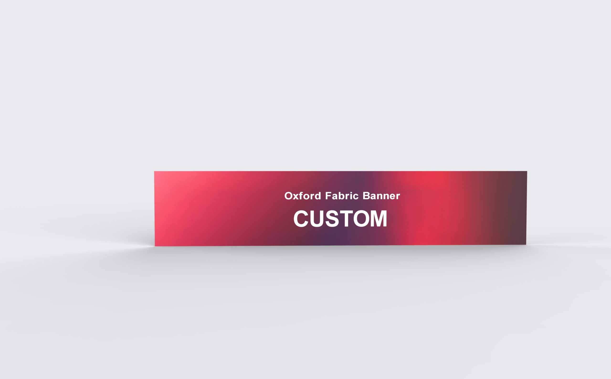 Oxford Fabric Banner without Pole Sleeve product view
